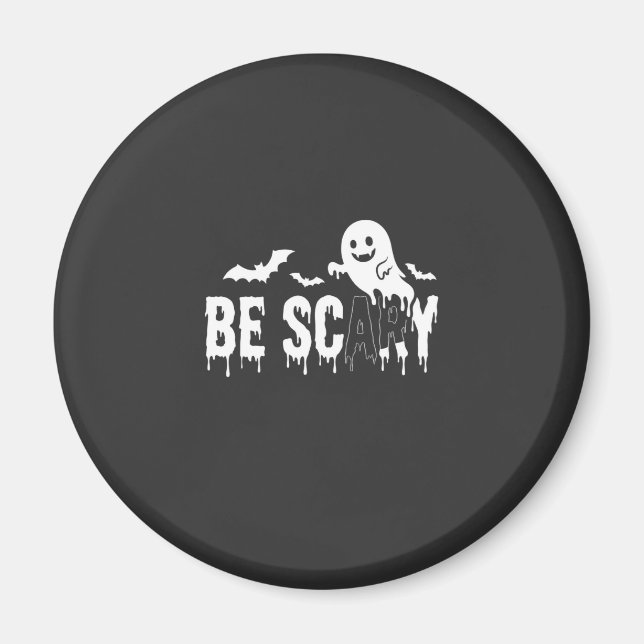 Sei Gruseliges Halloween-Geist Fledermaus Design_1 Magnet (Vorne)