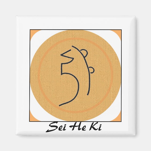 Sei He Ki Reiki Symbol Magnet (Vorne)
