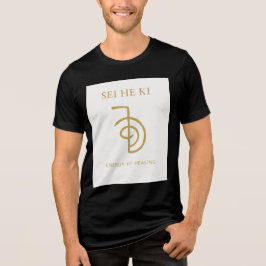 Sei He Ki Symbol - Healing Energy Art for Inner Pe Tri-Blend Shirt
