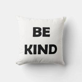 Sei heute freundlich | Motivierend Angebot Kissen