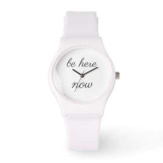Sei Hier Jetzt Uhr – Minimalistische Achtsamkeit G