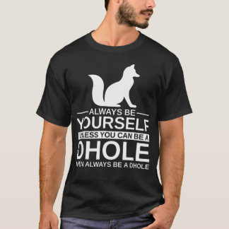 Sei Immer Du Selbst Dhole Für Hunde Welpe T-Shirt