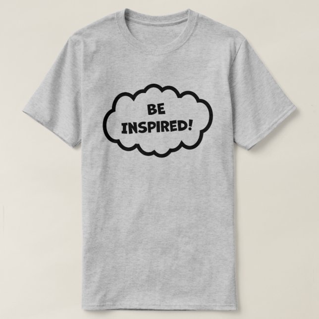 Sei Inspiriert! T-Shirt (Design vorne)