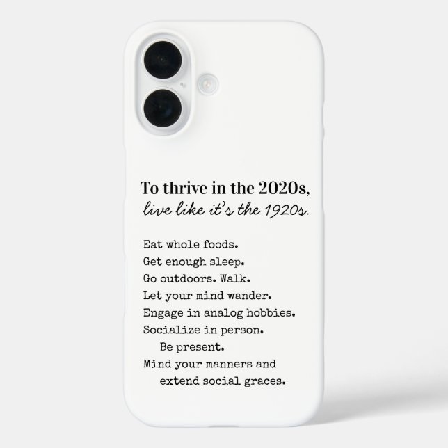 Sei intentional - erfolgreich sein im Jahr 2026 Case-Mate iPhone Hülle (Rückseite)