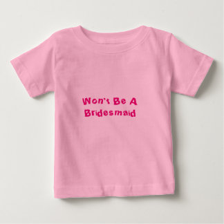 Sei kein Bridesmaid Pink Tutu Baby Bodysuit T-shirt