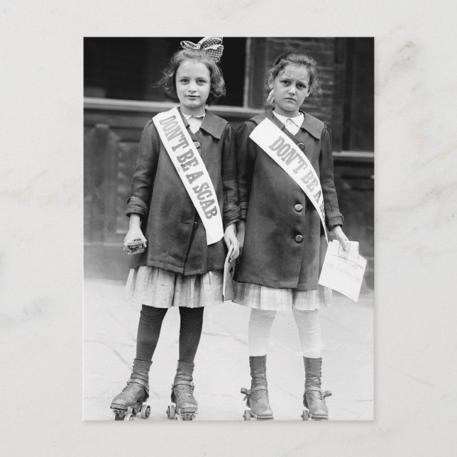 Sei kein Klumpen Postkarte (Vorderseite)