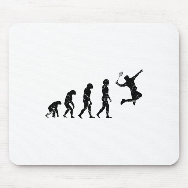 Sei kein Netto-Picker-Badminton-Player-Shuttle-RAC Mousepad (Vorne)