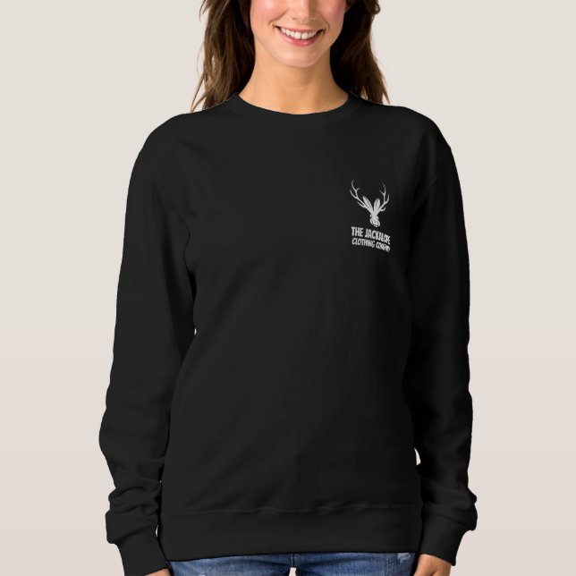 Sei kein Papa, der Jackalope Sweatshirt (Vorderseite)