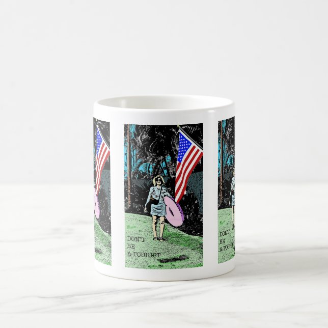 Sei kein Tourist, Kaffee, Tasse (Mittel)