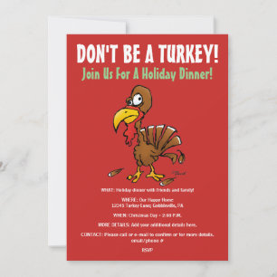 Sei kein türkischer Feiertag Einladung