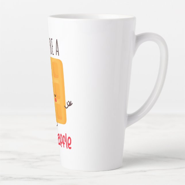 Sei kein Twatwaffel Milchtasse (Rechts)