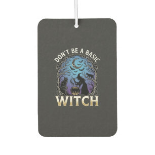 Sei keine einfache Hexe Halloween Kessel schwarze Autolufterfrischer