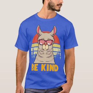 Sei Kind Llama Wähle Kindness AntiBullying Student T-Shirt