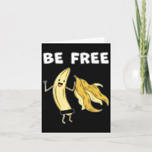 Sei kostenlos lustige Banana Grafik Fruit Lover Fr Karte