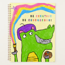 "Sei kreativ!" Dragon Rainbow Planner
