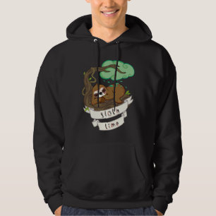Sei lazy Be Sloth Hoodie