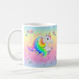 Sei magischer Regenbogen Einhorn Prinzessin Sparkl Kaffeetasse