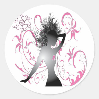 Sei mehr als ein Überlebender Runder Aufkleber