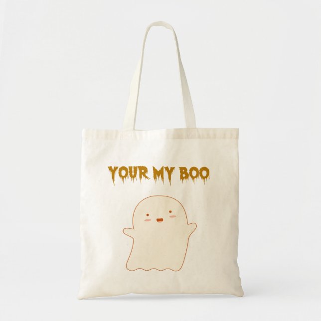 Sei mein Boo Halloween Ghost Tragetasche (Vorne)
