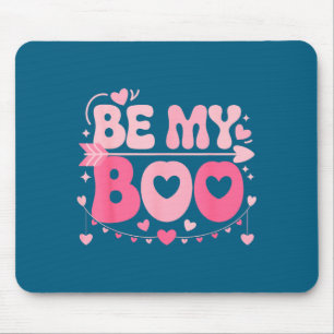 Sei mein Boo süßes Valentins-Halloween-Familien-Ma Mousepad