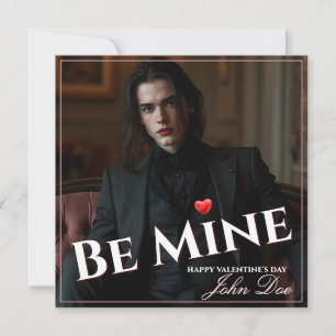 Sei Mein – Ein stilles Valentinsversprechen Mitteilungskarte