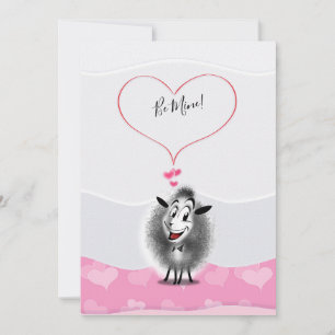 "Sei Mein!" - Frohen Valentinstag Wundervolle Grüß Feiertagskarte
