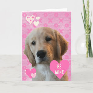 Sei Mein Goldenes Liebes Valentinstag Karte