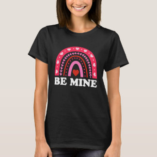 Sei Mein Herz Regenbogen Valentinstag Lehrer Mädch T-Shirt