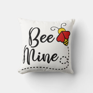Sei Mein / Herzen Liebe Biene Kissen