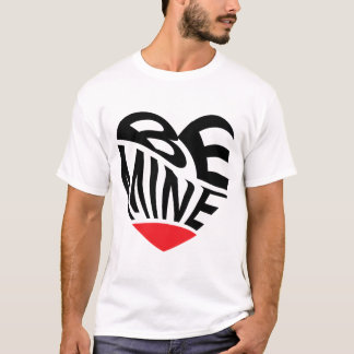 Sei mein Herztext T-Shirt