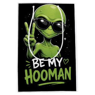 Sei mein Hooman 👽 Mittlere Geschenktüte
