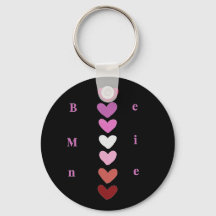 Sei Mein Minimal Heart Stack Valentins-T-Shirt