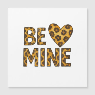 Sei Mein Sei Mein Valentinstag Gepard Druck Magnetkarte