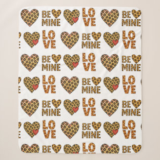 Sei Mein Sei Mein Valentinstag Gepard Druck Sherpadecke