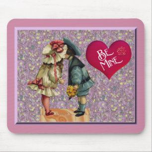"Sei Mein" Süße Nostalgische Valentinstag Mousepad