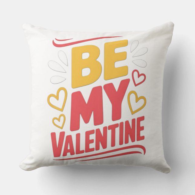 SEI MEIN VALENTIN KISSEN (Vorderseite)
