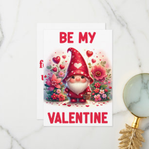 Sei mein Valentin - Valentinstagkarte Dankeskarte