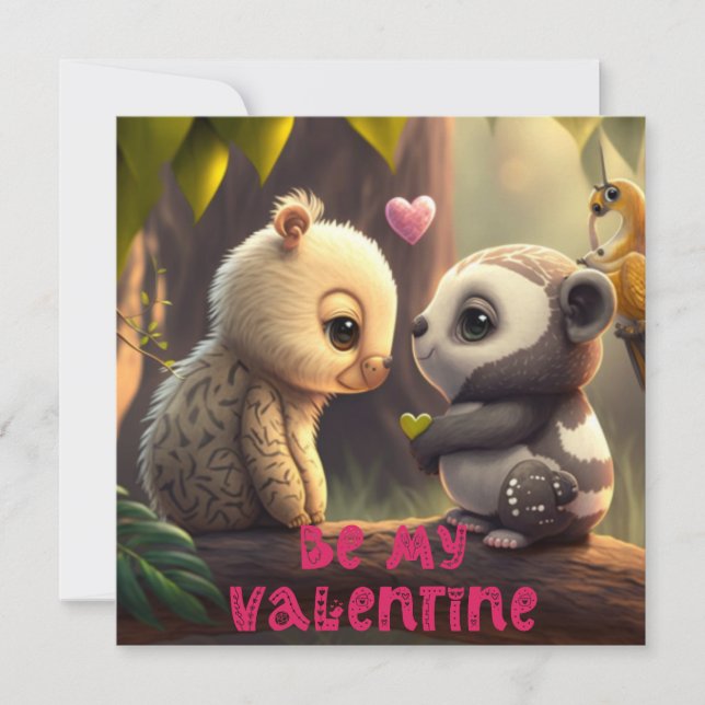 Sei mein Valentine (Vorderseite)