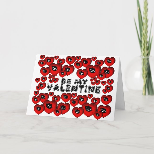 Sei mein Valentine Feiertagskarte (Vorderseite)
