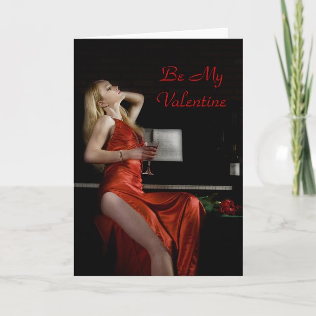 Sei mein Valentine Feiertagskarte (Vorderseite)