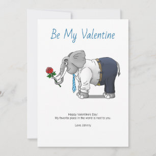 Sei mein Valentine Feiertagskarte