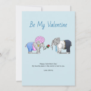 Sei mein Valentine Feiertagskarte