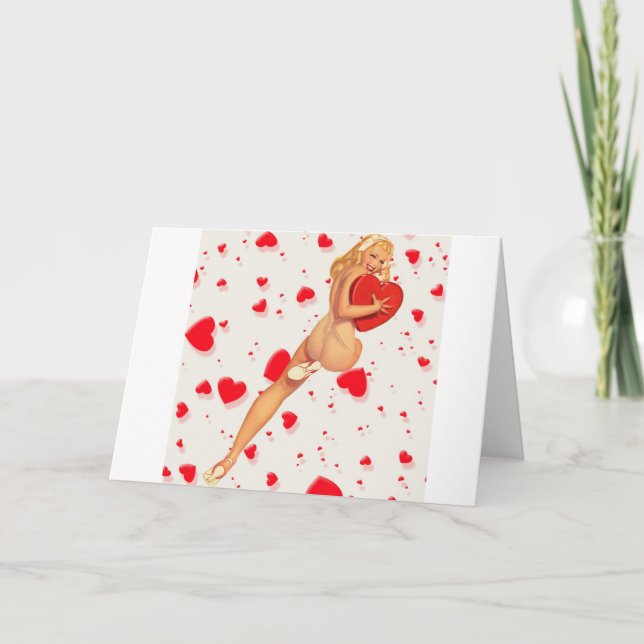 Sei mein Valentine Feiertagskarte (Vorderseite)