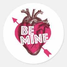 Sei mein Valentine Heart Sticker