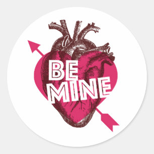 Sei mein Valentine Heart Sticker