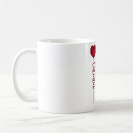 Sei mein Valentine Lipstick-Geschenkdesign Kaffeetasse