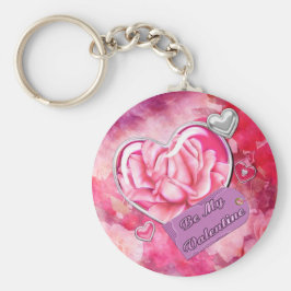 Sei mein Valentine Schlüsselanhänger