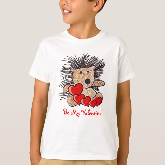 Sei mein Valentine! T-Shirt (Vorderseite)