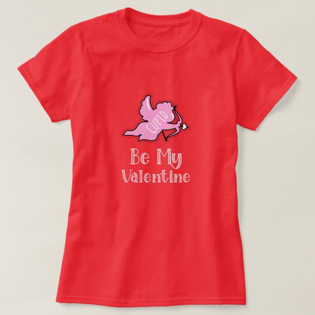 Sei mein Valentine T-Shirt (Design vorne)