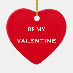 Sei mein Valentiner Roter Ornament